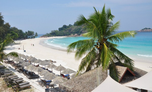 long beach view from laguna redang resort